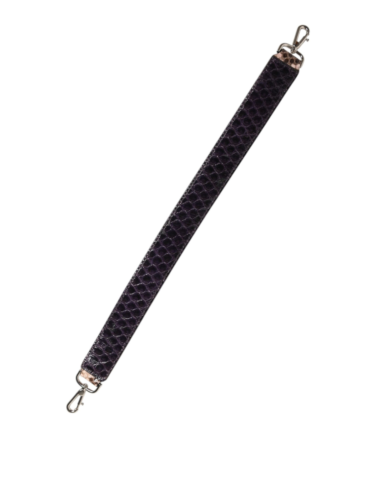 Dolce & Gabbana Brown Exotic Leather Handbag Accessory Shoulder Strap