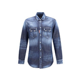 Dsquared² Blue Denim Shirt