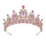 Luxury Rhinestone Bridal Crown Hair Accessory