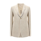 Rick Owens Beige Cotton Blazer