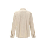 Rick Owens Cream Cotton Shirt