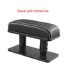Universal Leather Armrest Pad for Car with Adjustable Height