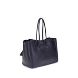 Balenciaga Blue Calf Leather Bos Taurus Shoulder Bag