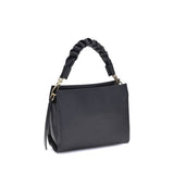 Coccinelle Black Calf Leather Bos Taurus Handbag