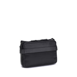 Ferragamo Black Calf Leather Bos Taurus Shoulder Bag