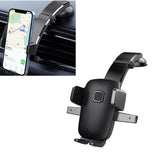 Yumfugu Pack-1 Car Cell Phone Holder 360 Degrees Long Arm Dashboard Windshield Car Phone Holder Universal Anti-Shake Smartphone Holder with Strong Suction Cup for Most Smartphones (Black #ML-190)