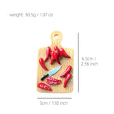 10pc Funny Food Style Fridge Magnets for Home Decor