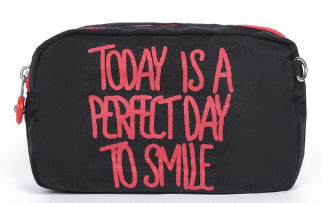 Waterproof Nylon Makeup Bag and Travel Organizer Pouch