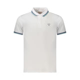 Guess Jeans White Cotton Men's Polo Shirt