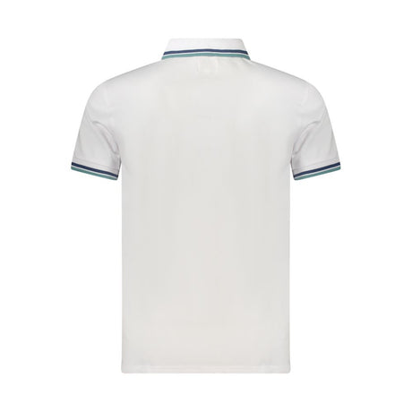 Guess Jeans White Cotton Men's Polo Shirt