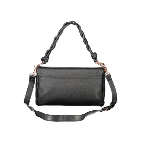 Mario Valentino Black Polyurethane Women's Bag
