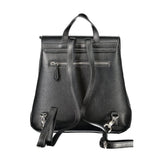 Mario Valentino Nero Polyurethane Women Backpack
