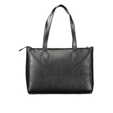 Mario Valentino Black Polyurethane Women's Bag