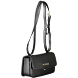 Mario Valentino Nero Poliuretano Woman Shoulder Bag