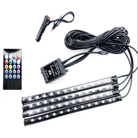 LED Car Interior Atmosphere Light Music Rhythm Strip