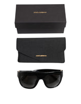 Dolce & Gabbana Black Square Acetate Frame DG4398-F Eyewear Sunglasses