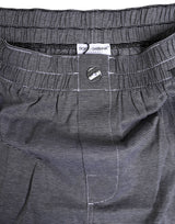 Dolce & Gabbana Gray Striped Cotton Regular Boxer Underwear
