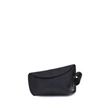 Alexander McQueen Black Calf Leather Bos Taurus Shoulder Bag