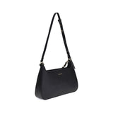 Coccinelle Black Calf Leather Bos Taurus Shoulder Bag