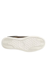 Dolce & Gabbana Brown Exotic Leather Low Top Sneakers Shoes