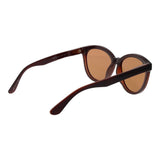 Serengeti Brown Plastic Sunglasses