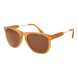 Serengeti Orange Plastic Sunglasses