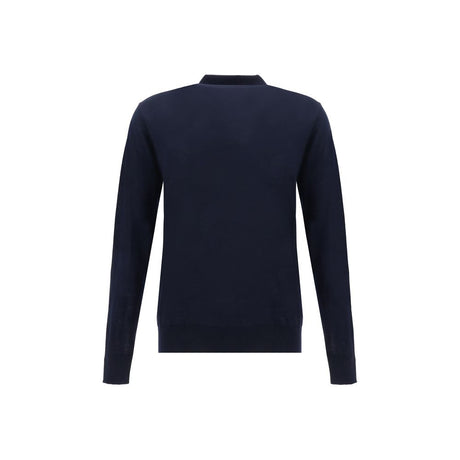 Golden Goose Blue Fleece Wool Shirt