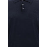 Golden Goose Blue Fleece Wool Shirt