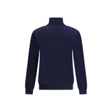 Valentino Blue Fleece Wool Turtleneck