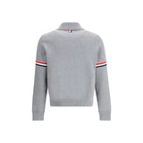 Thom Browne Gray Nylon Sweatshirt
