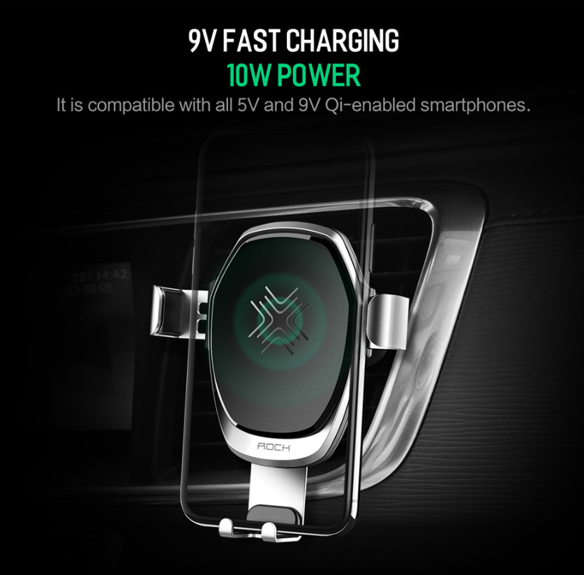 Car Wireless Charging Phone Holder Stand
