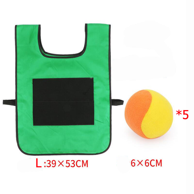 Sticky Ball Vest for Parent-Child Outdoor Games