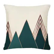Geometric Print Throw Pillow Case for Home Decor
