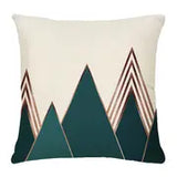 Geometric Print Throw Pillow Case for Home Decor