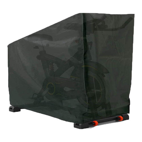 Exercise Bike Cover COOSOO Indoor Cycling Protective Waterproof Outdoor Storage Dust-proof UV Resistant Bicycle Protection Compatible with PelotonBowflexNordictrackEchelon
