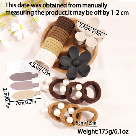Coffee Series Hair Clip Sets