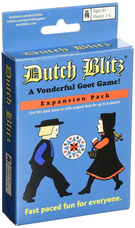 Dutch Blitz Expansion Pack Card Game Blue