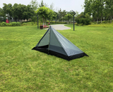 Rodless Portable Pyramid Camping Tent - Outdoor Gear
