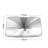 Car Sun Shade Umbrella - Titanium Silver