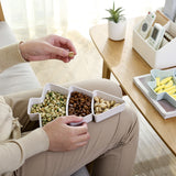 Creative Plastic Snack Tray for Home Use