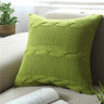 Braided Car Throw Pillowcase (Excludes Core)