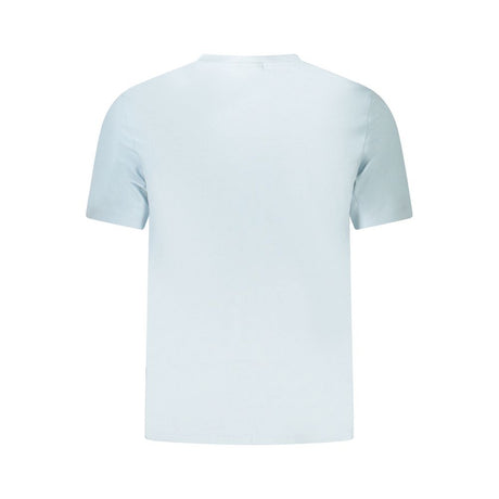 Calvin Klein Blue Cotton Men T-Shirt