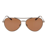 Serengeti Brown Metal Sunglasses