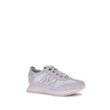 Moncler White Polyamide Low Top Sneakers
