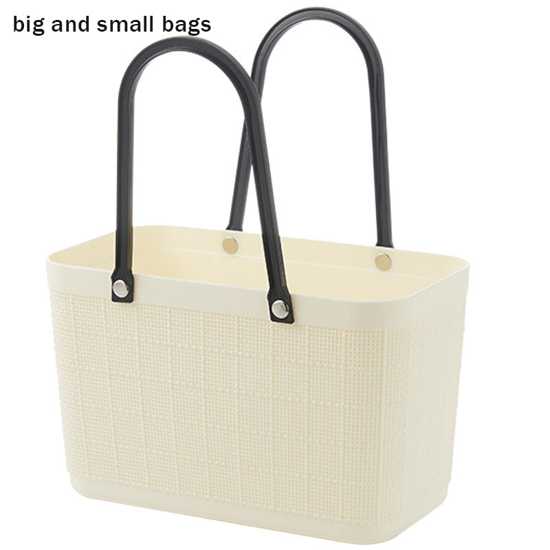 Plastic Storage Shopping Basket for Picnics