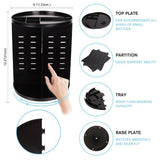 Rotating Makeup Organizer Box for Cosmetics Storage