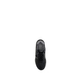 Valentino Garavani Black Calf Leather Bos Taurus Low Top Sneakers
