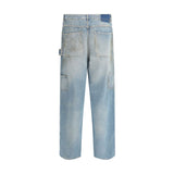 Golden Goose Blue Cotton Jeans Denim