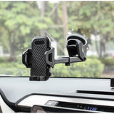 Versatile Car Phone Holder for Dashboard & Windshield