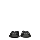 Kenzo Black Leather Slippers